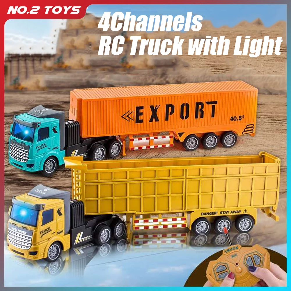 Dump Truck Toy - Zabawka ciężarówka kontenerowa RC 1/48 dla
