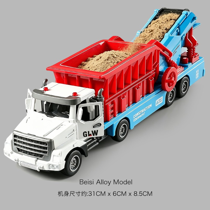 Dump Truck Toy - Elektryczny samochód do transportu piasku, przenośny