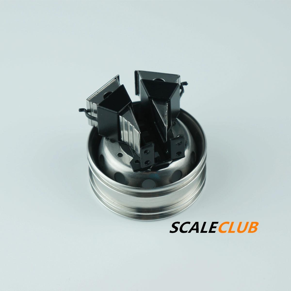 Dump Truck Toy - Scaleclub 1:14/16 universaltrailer ciężarówka wywrotka metalowy