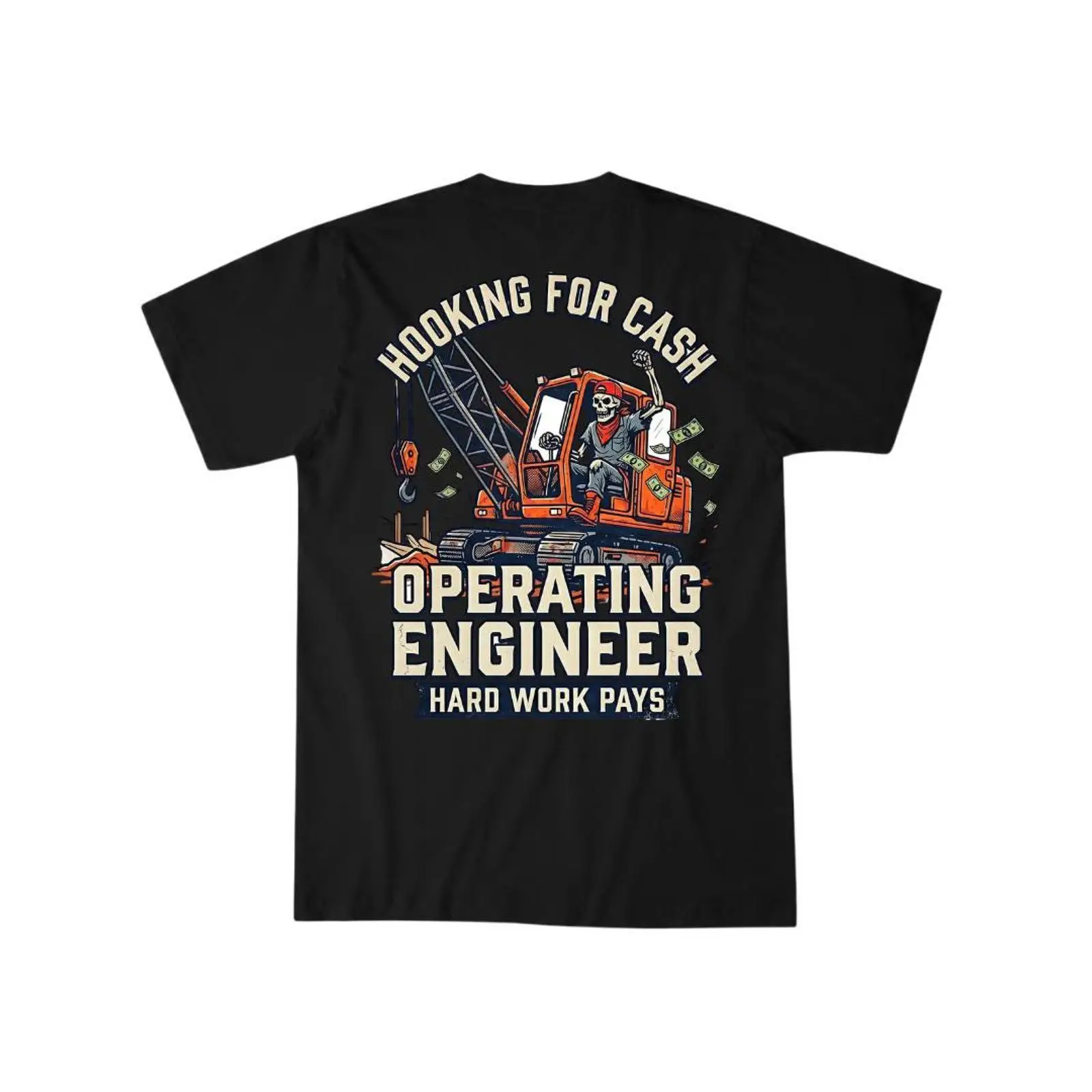 Heavy Equipment Engineer - Koszulka dla operatora dźwigu, inżyniera obsługi