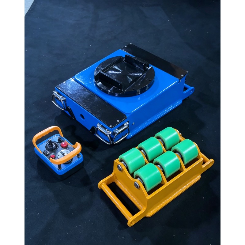 Heavy Equipment Rollers - Nowy elektryczny wózek transportowy z kółkami