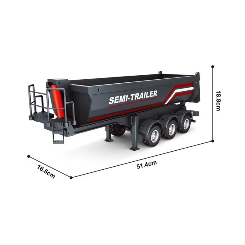 Huina 1/18 1509 RC Elektryczny – Dump Truck Toy recenzja i cena