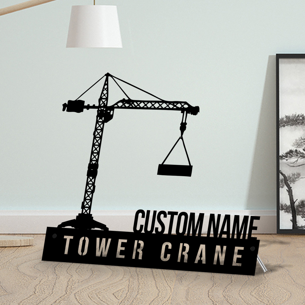 Niestandardowy żuraw wieżowy T – Heavy Equipment Sign recenzja i cena