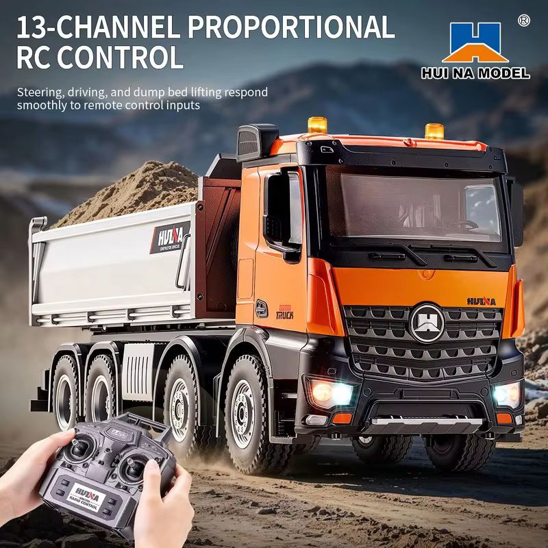 Huina 1/14 Skala 13-kanałowy a – Dump Truck Toy recenzja i cena