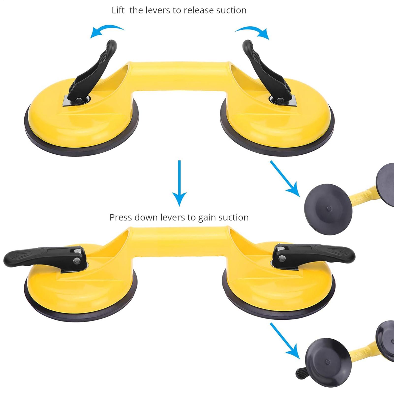 Przyssawki o dużej sile ssania – Vacuum Suction Cup Lifter recenzja i cena