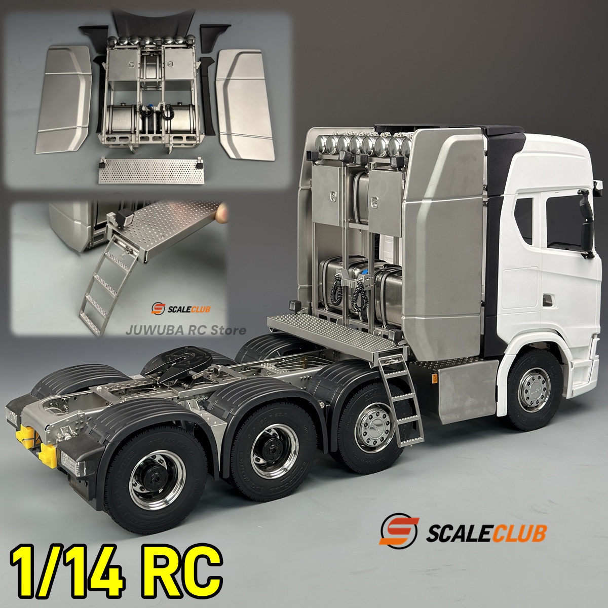 770S 1/14 Stelaż kabiny ciężar – Heavy Equipment Hauler recenzja i cena