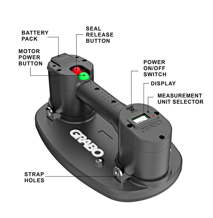 Elektryczny podnośnik próżniow – Vacuum Suction Cup Lifter recenzja i cena
