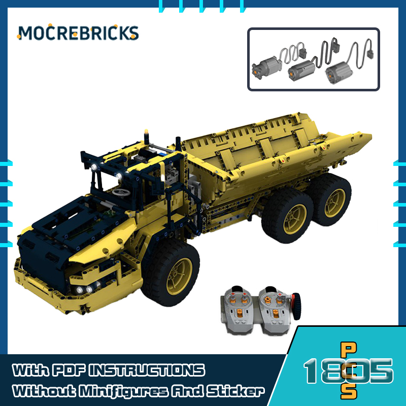 MOC Urban Advanced Building Bl – Dump Truck Toy recenzja i cena