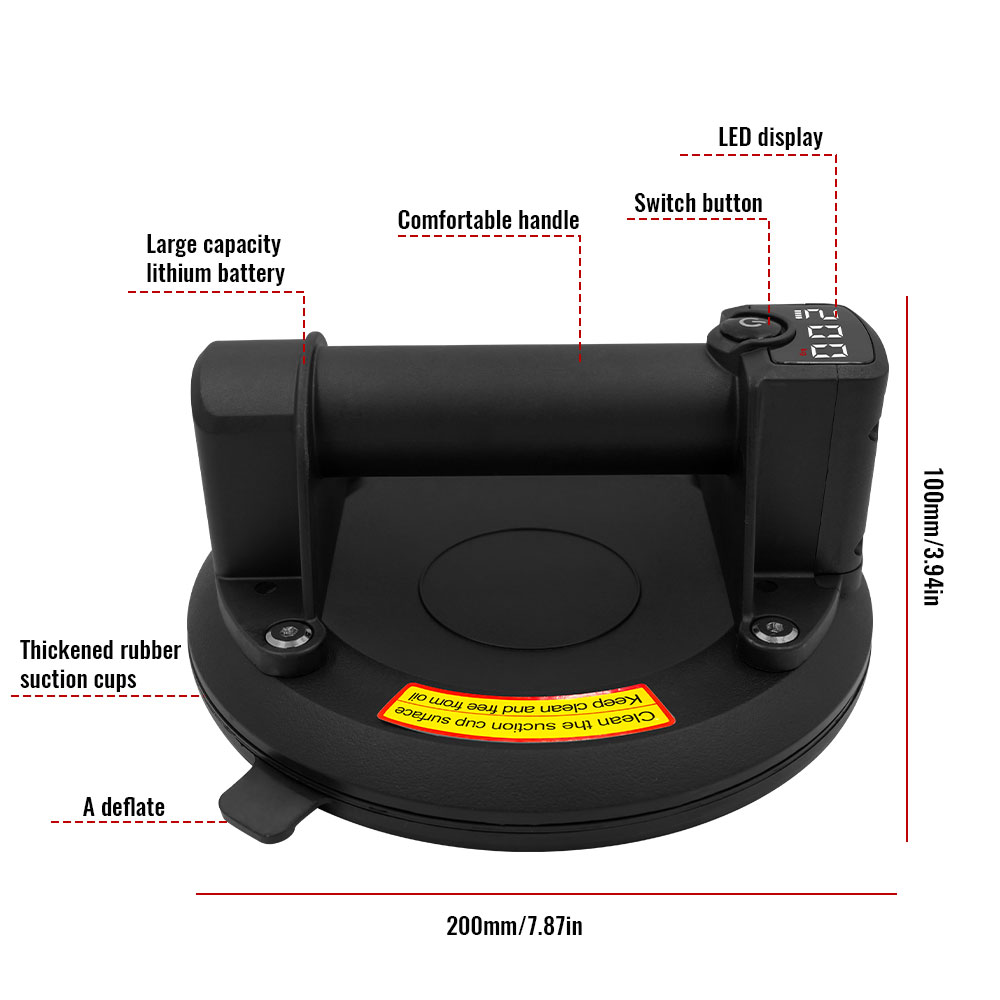 Inteligentna przyssawka elektr – Vacuum Suction Cup Lifter recenzja i cena