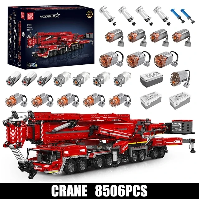 Mould King 17007 8506 elementó – Heavy Equipment Games recenzja i cena