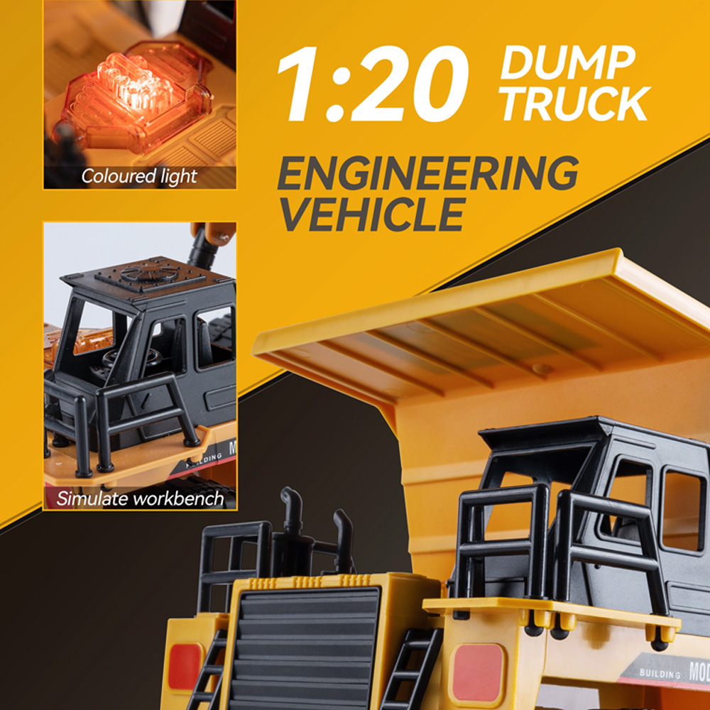 Ciężarówka wywrotka RC w skali – Dump Truck Toy recenzja i cena