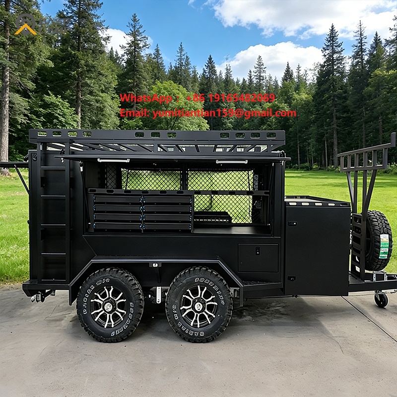 Wytrzymała, zamknięta przyczep – Heavy Equipment Hauler recenzja i cena