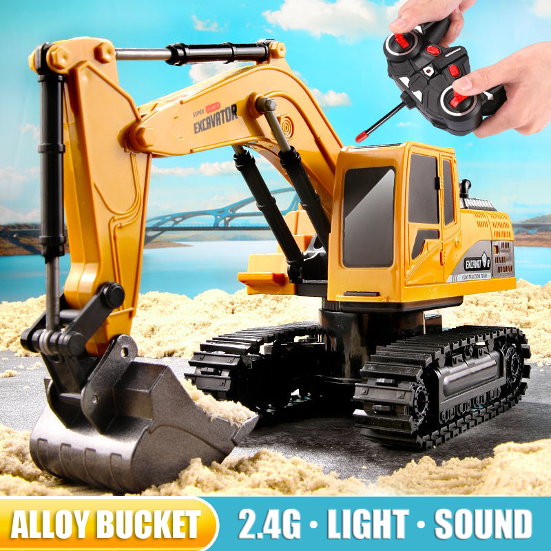 Koparka RC 2.4Ghz 6 kanałów 1: – Heavy Equipment Games recenzja i cena